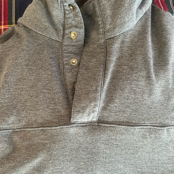 Vuori Women's Blue Snap Mock Pullover Medium - Picture 2 of 4